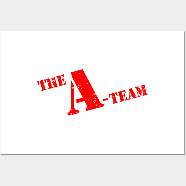 The A-Team Wall Art by OrangeCup